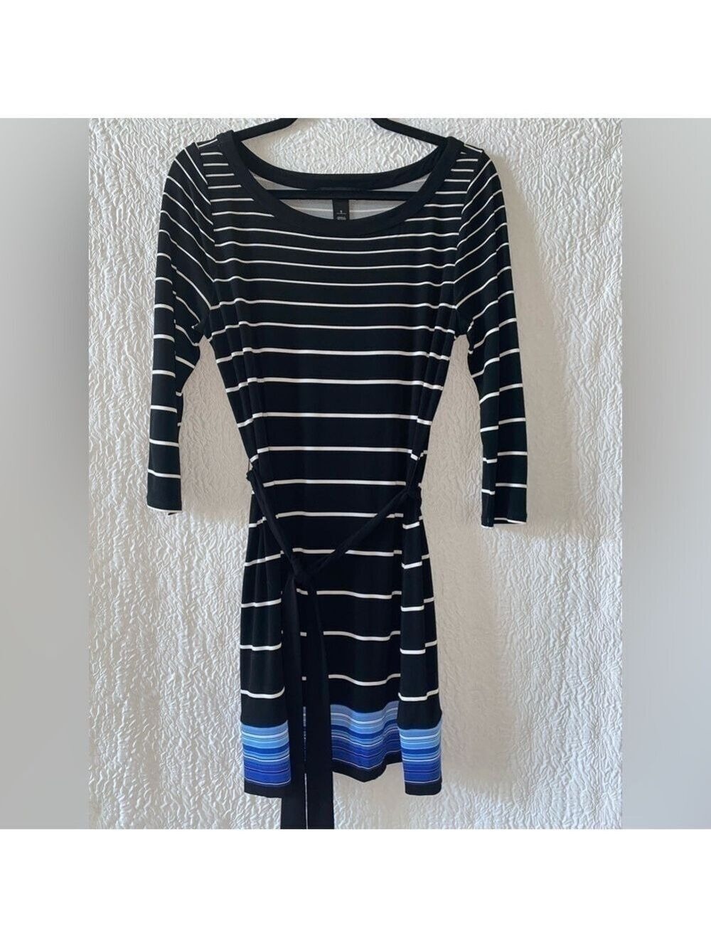 White House Black Market Striped Midi Dress